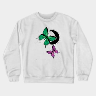 Neon Butterflies Crewneck Sweatshirt